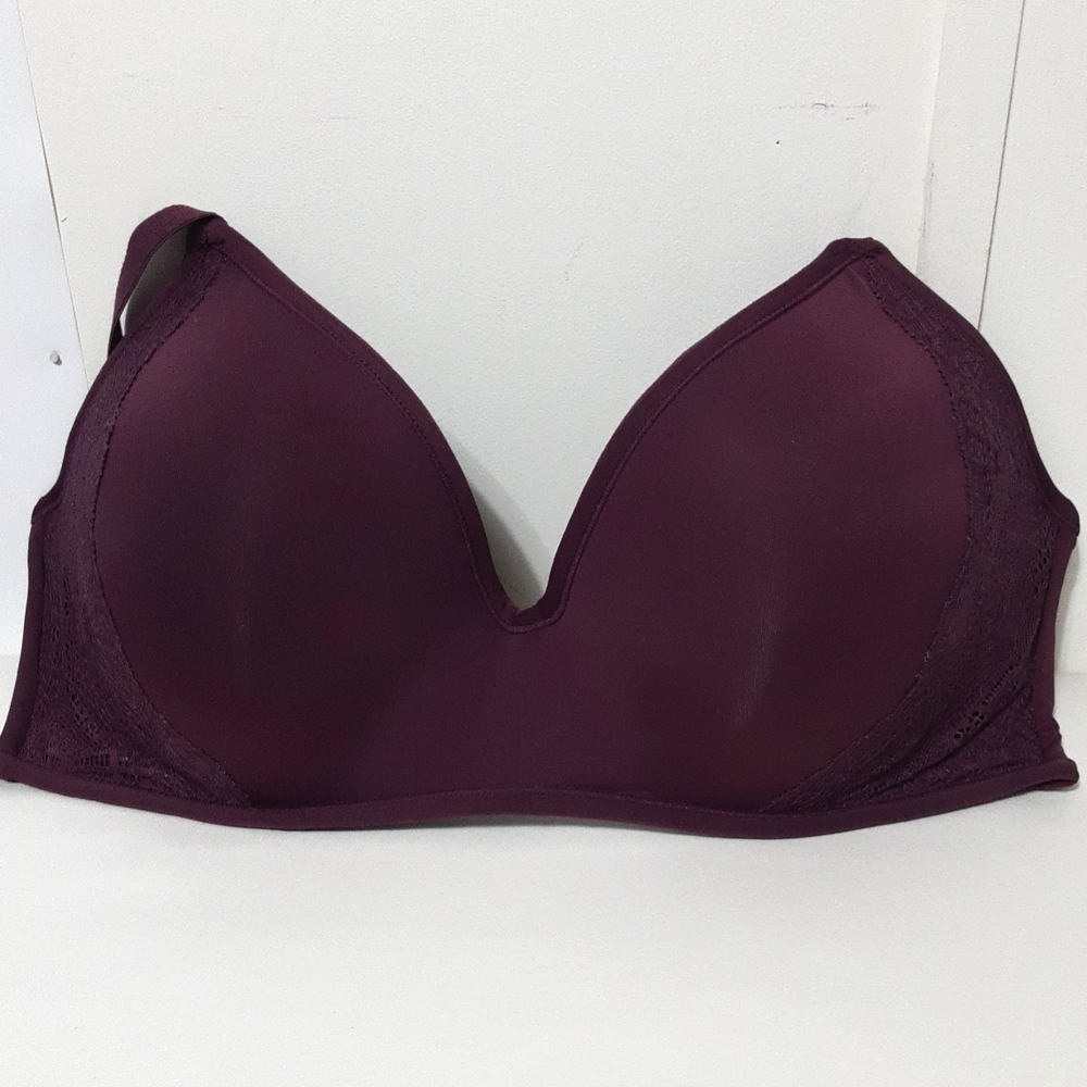 Parisian Intimates Purple Lace Bra